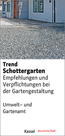 Flyer "Schottergärten" als PDF-Dokument